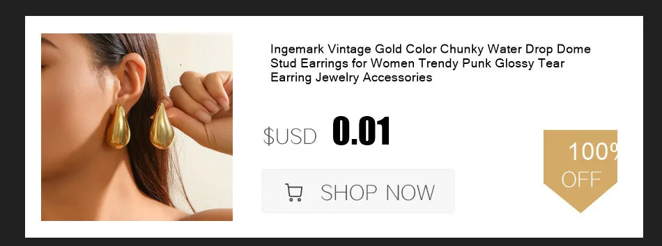 Ingemark Vintage Irregular Wave Snake Long Drop Earrings for Women Creative Geometric Gold Color Piercing Earrings Wed Jewelry