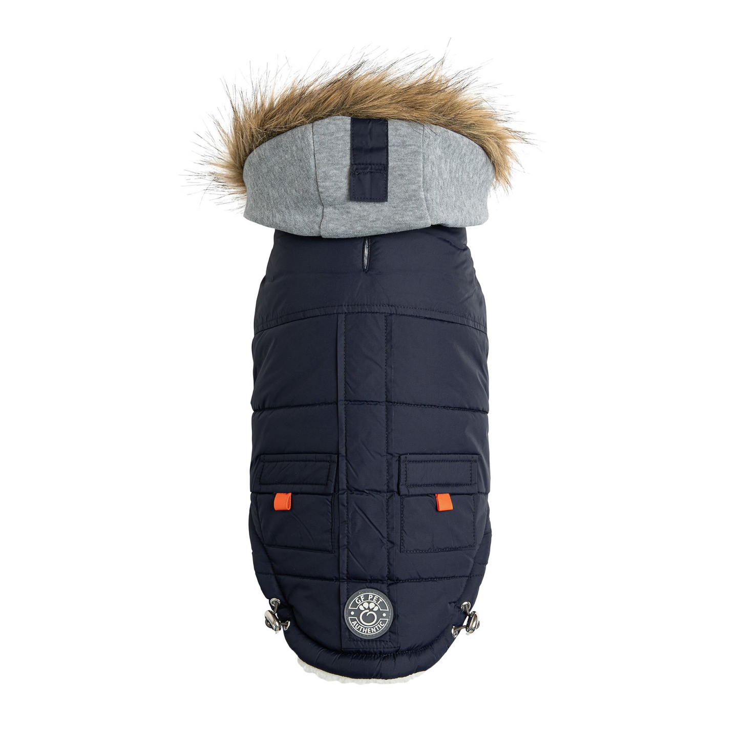 Winter Sailor Parka for Dogs- Navy