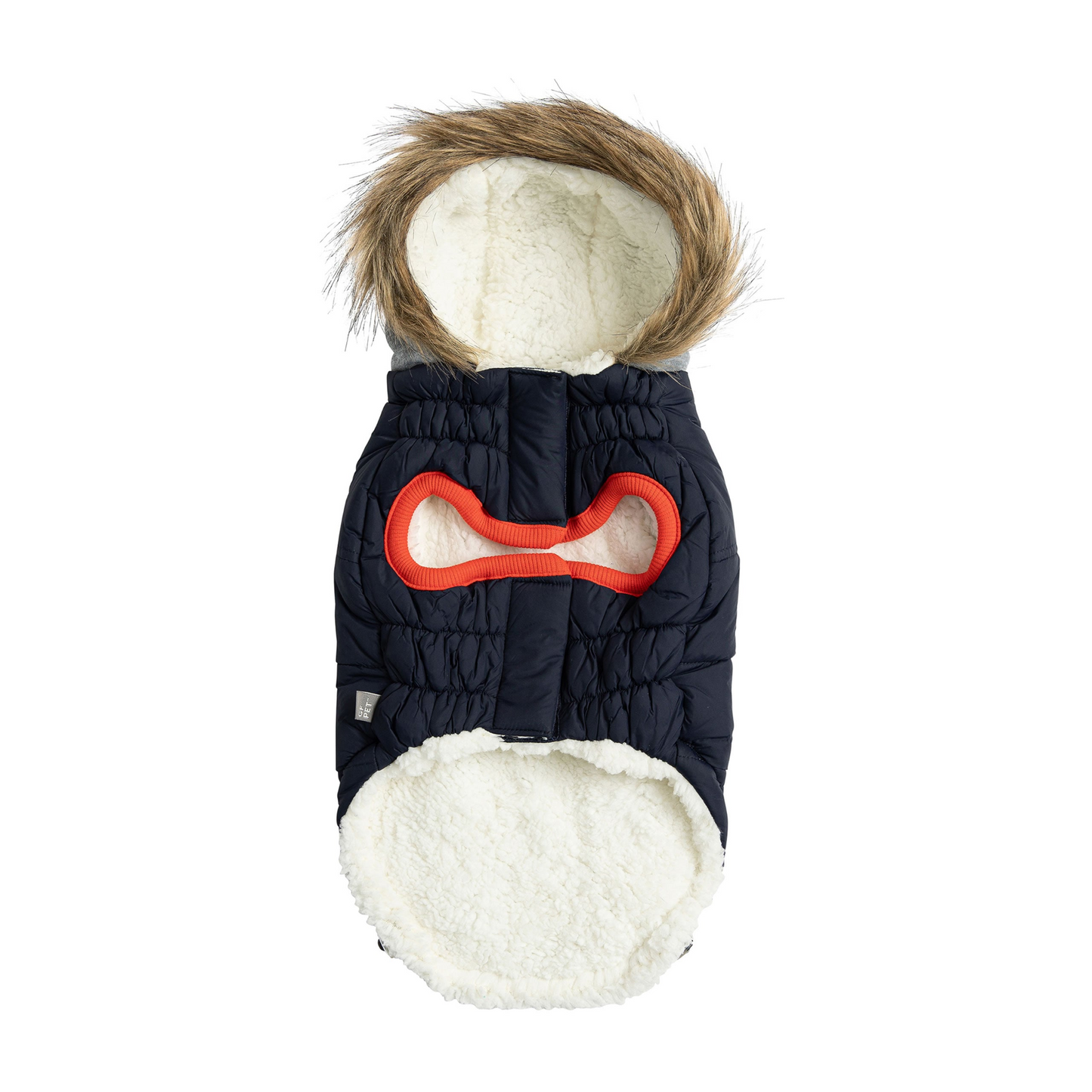 Winter Sailor Parka for Dogs- Navy