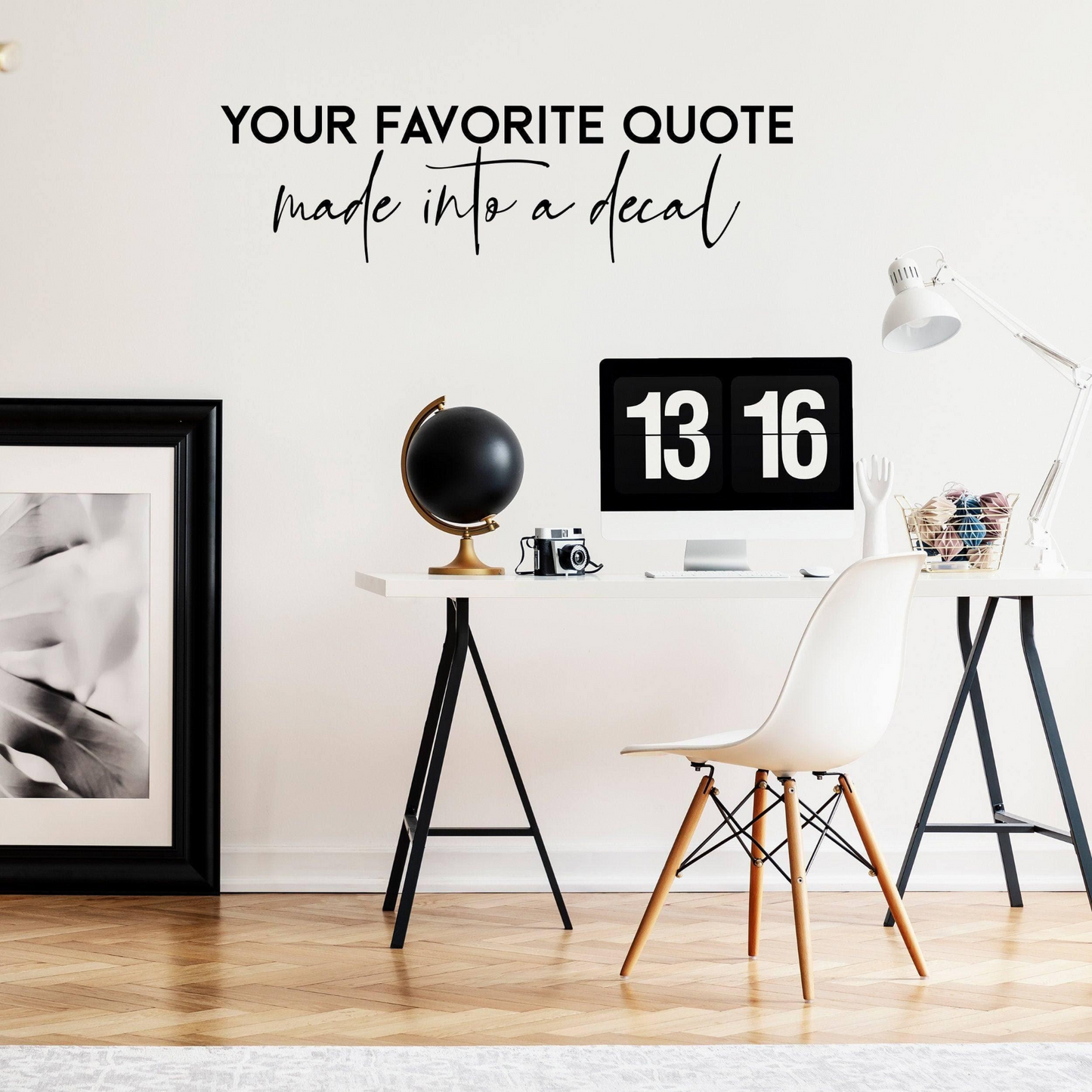 Customized Vinyl Wall Decal - Design Your Personal Quote Sticker