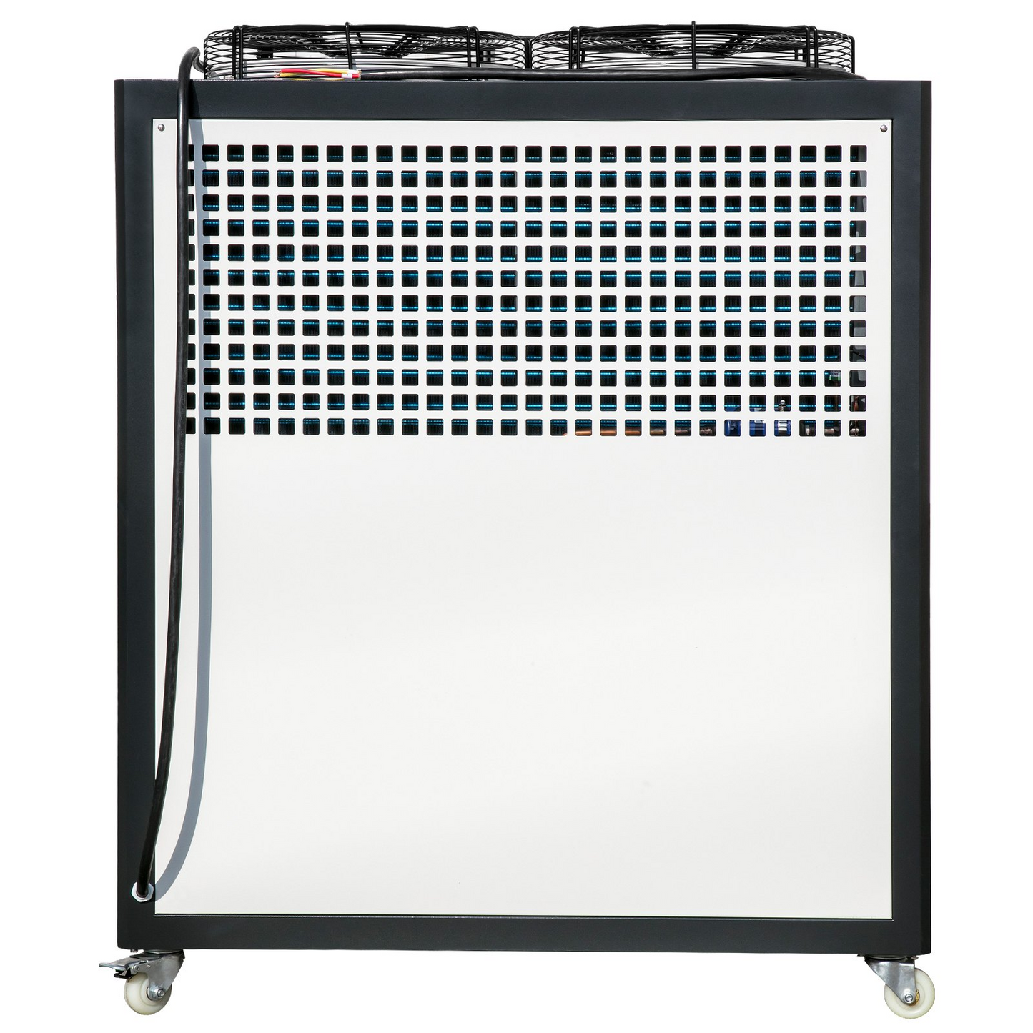 VEVOR Industrial Water Chiller, 9.4HP 16 Gal Air-Cooled Industrial Water Chiller, 15,100 Kcal/h Cooling Capacity with Finned Condenser Micro-Computer Control 60L Water Tank, for Cooling Water