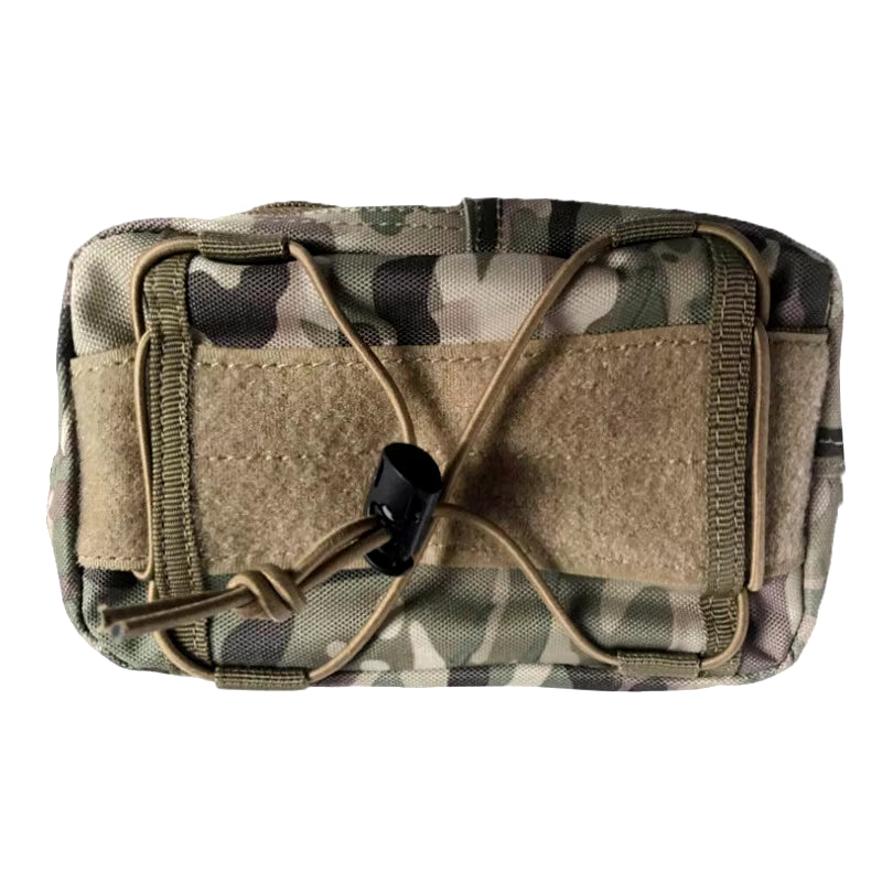 Molle Horizontal Admin Tactical Bag Compact 1000D Utility Edc Tool Gear Gadget Waist Bag Organizer Caming Molle Pouch