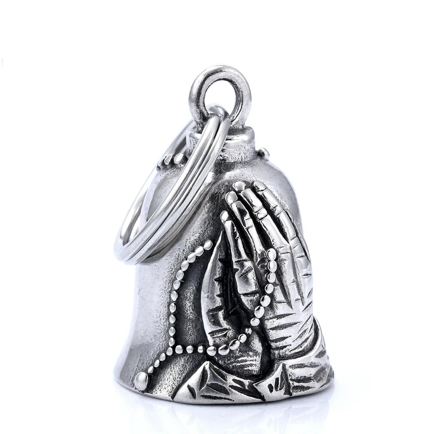 Biker Motorcycle Bell Pendant with Stainless Steel Chain