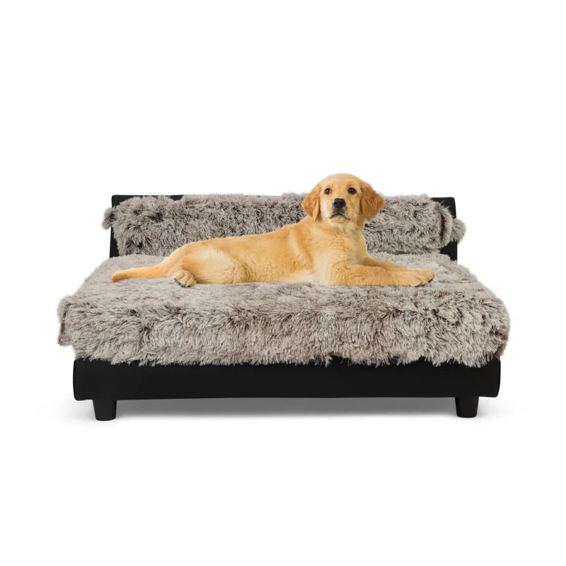 Soho Orthopedic Faux Leather Pet Bed